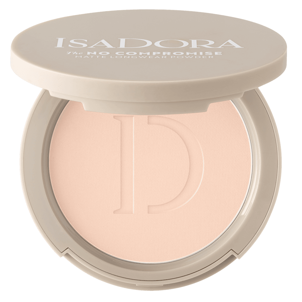 Isadora The No Compromise Matte Longwear Powder 61 Cool Ivory