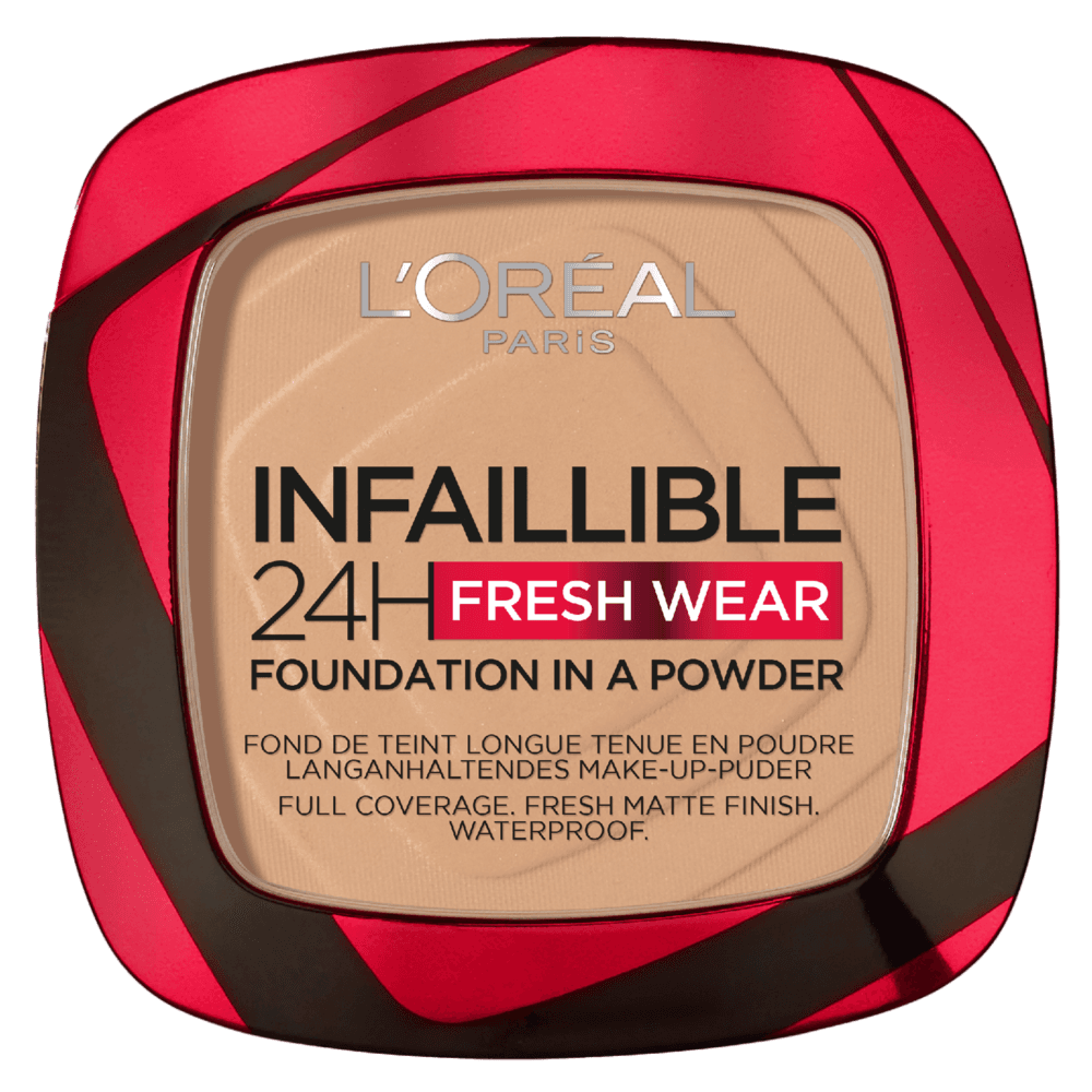 L'Oréal Paris Infaillible 24H Fresh Wear Foundation In A Powder 140 Golden Beige