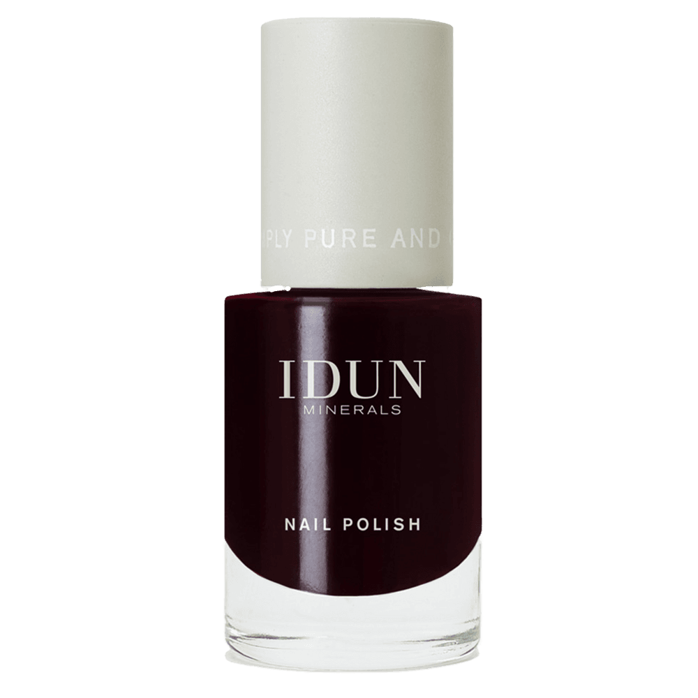 Idun Minerals Nailpolish Granat
