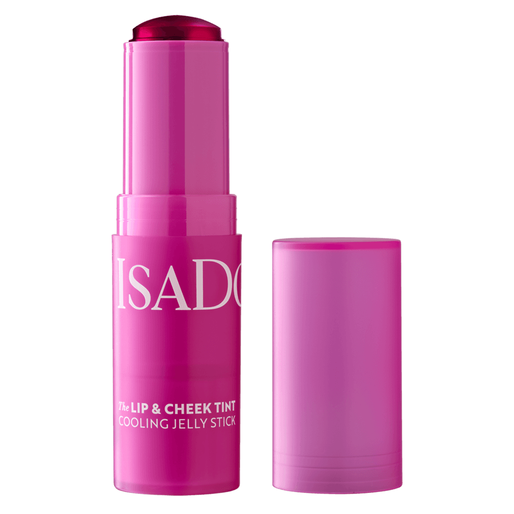 Isadora The Lip & Cheek Tint Cooling Jelly Stick 12 Berry Pink