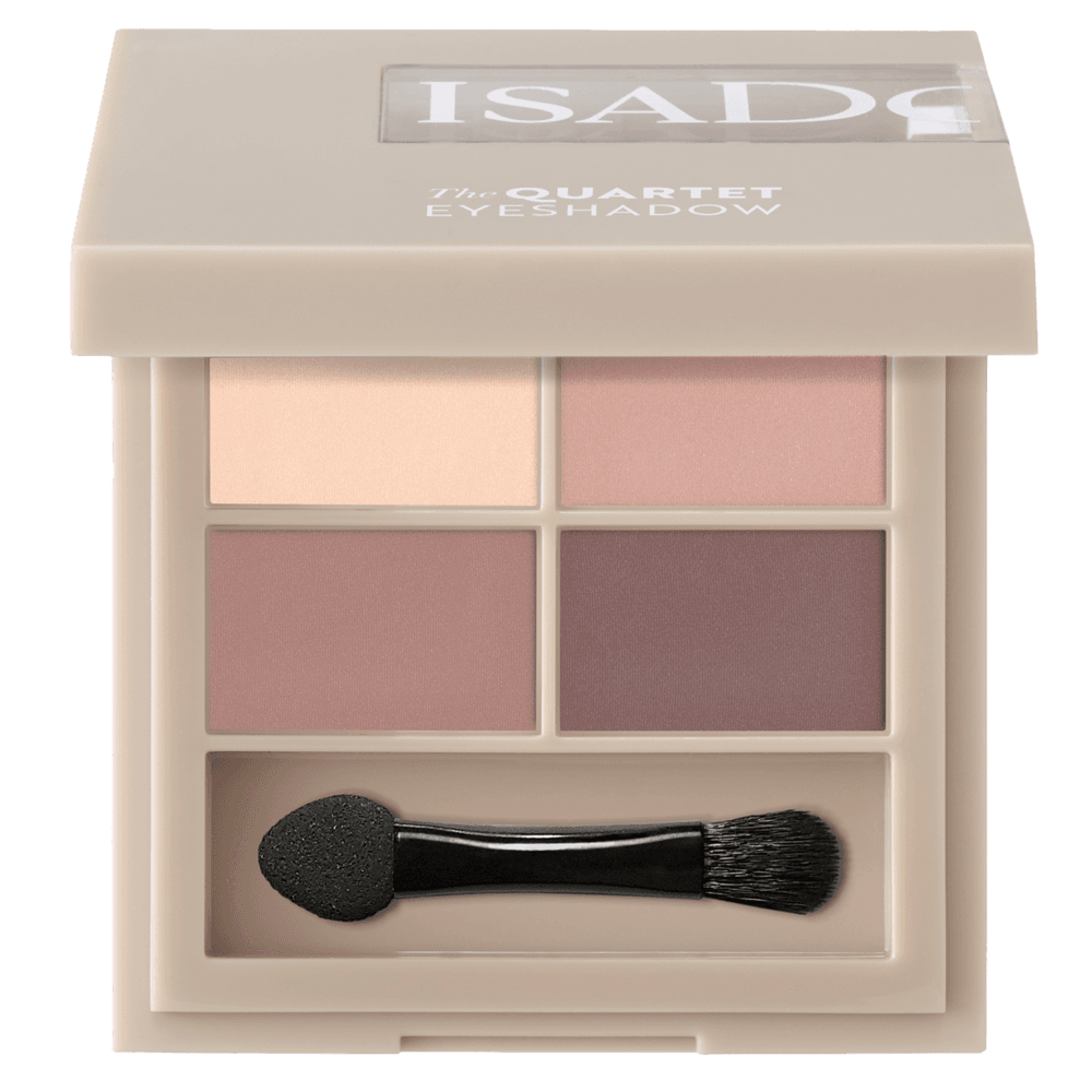 Isadora The Eyeshadow Quartet 01 Muddy Nudes